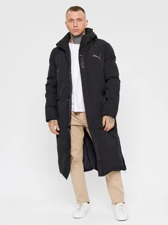 Скидка на Куртка зимняя удлиненная с капюшоном парка демисезон
