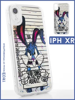 Скидка на Чехол на iPhone XR с принтом прозрачный