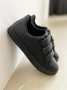 Скидка на Кеды мужские черные кроссовки спортивные обувь весенняя